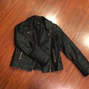 Faux Leather Jacket (kids)